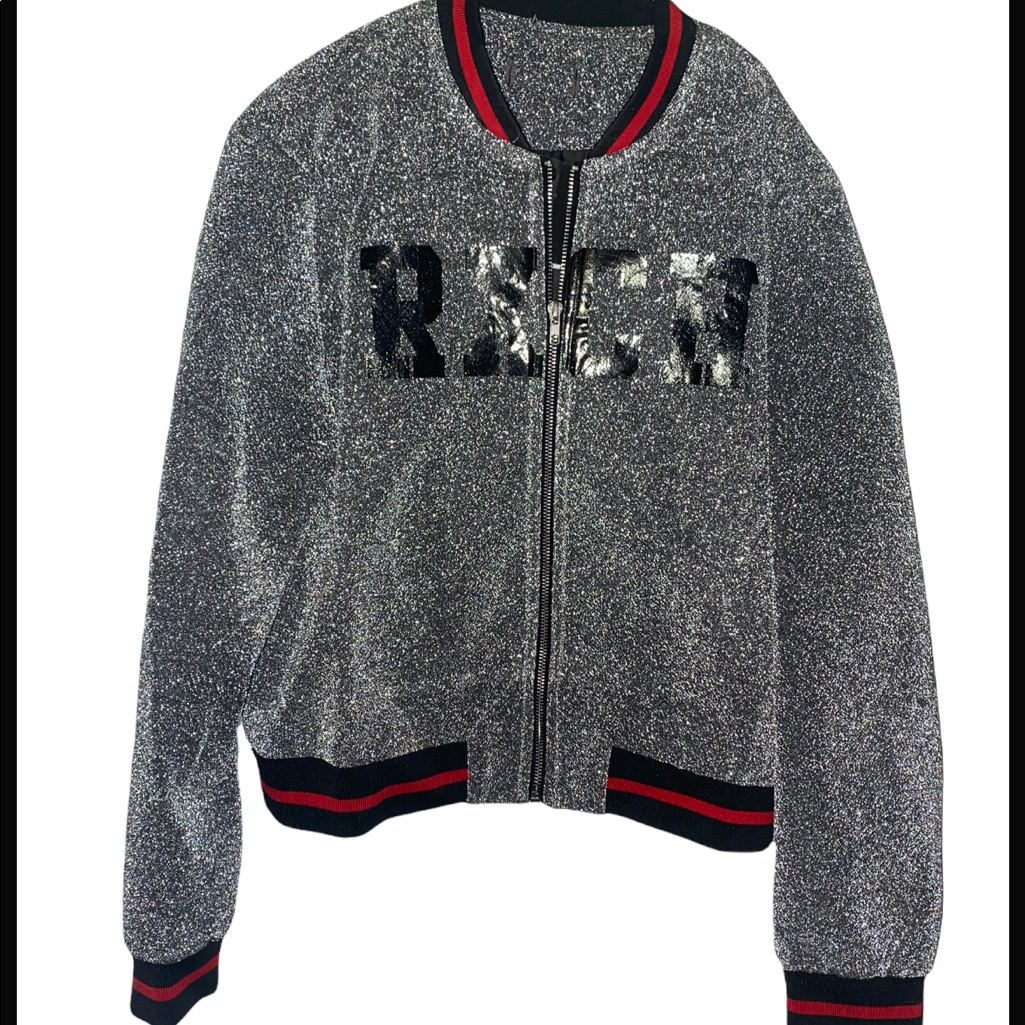 Silver Glitter Jacket